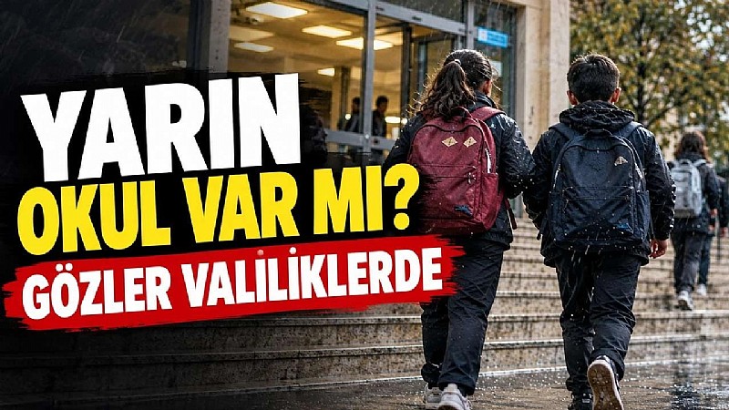 İstanbul'da okullar tatil edildi! Kocaeli'de de okullar tatil olacak mı?