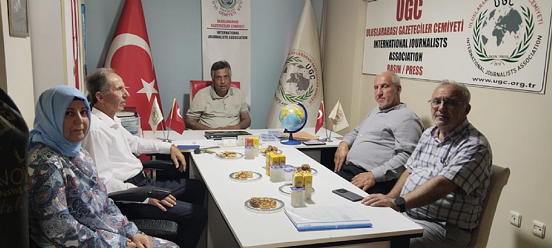 Yeniden Refah Partisi Karamürsel İlçe Teşkilatından Uluslararası Gazeteciler Cemiyetine Ziyaret