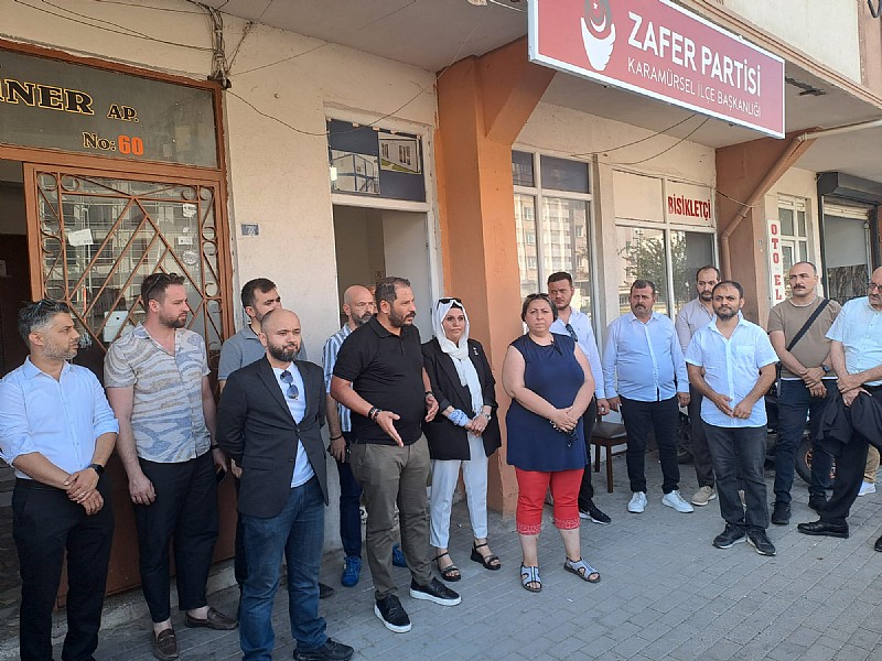 Zafer Partisi Kocaeli Karamürsel İlçe Başkanı Erman Koçana